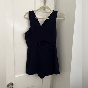 dark navy romper